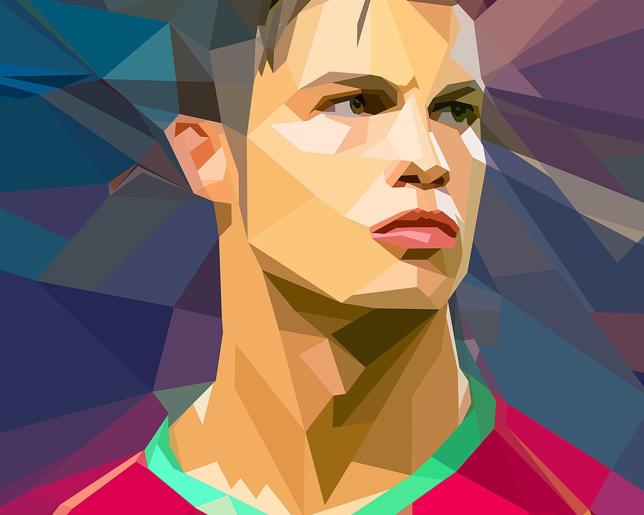 Cristiano Ronaldo Vector for 1280 x 1024 resolution