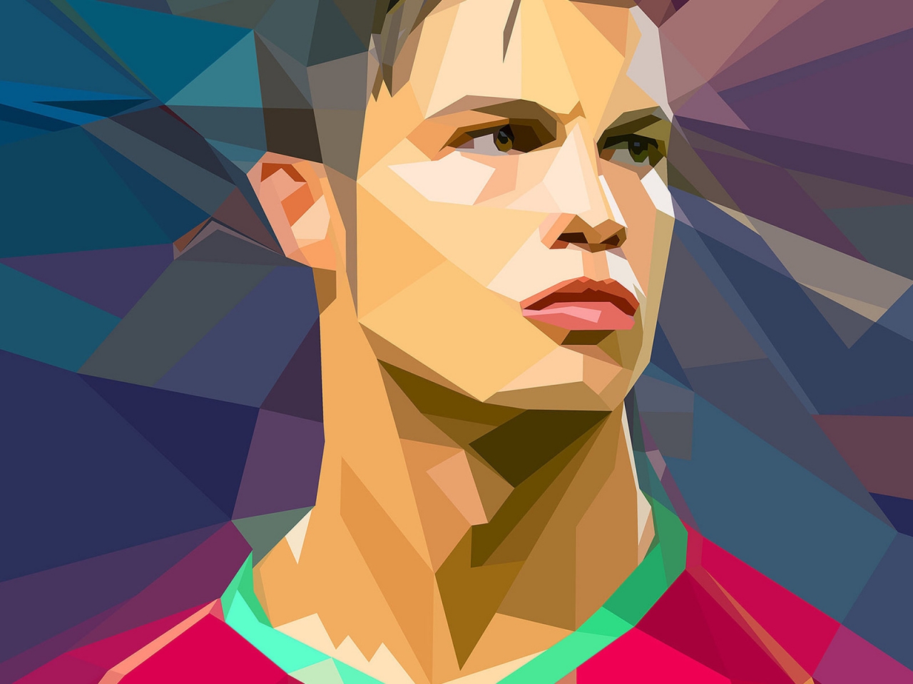 Cristiano Ronaldo Vector for 1280 x 960 resolution