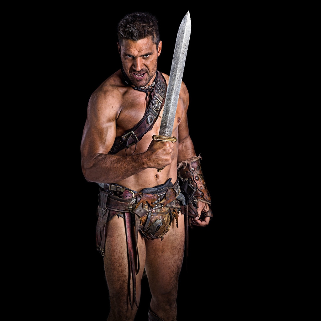 Crixus Spartacus Blood and Sand for 1024 x 1024 iPad resolution
