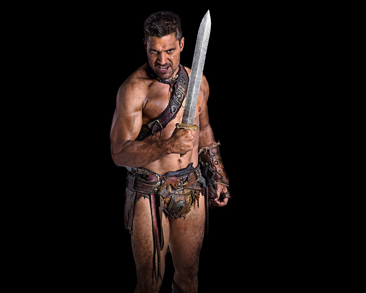 Crixus Spartacus Blood and Sand for 1280 x 1024 resolution
