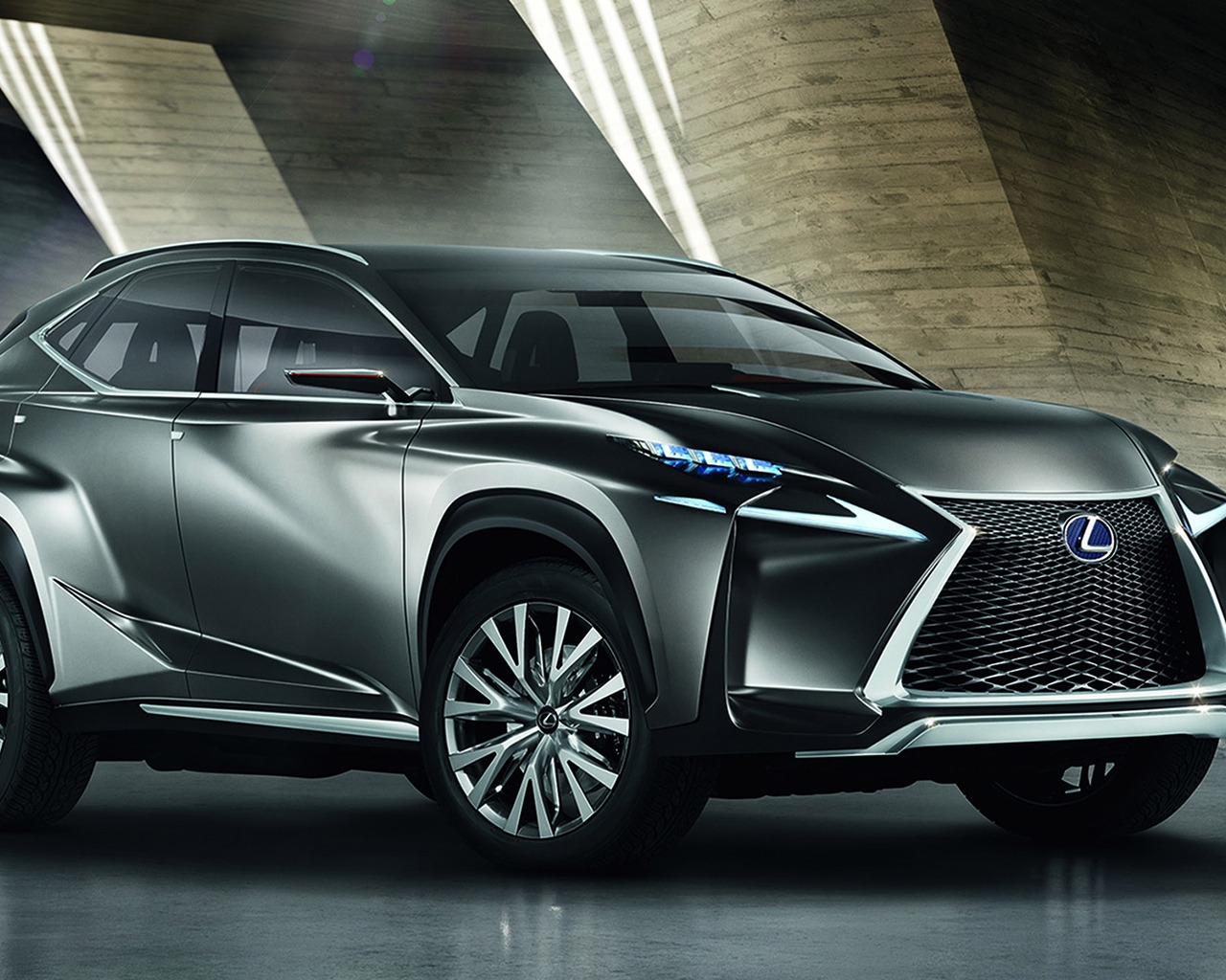 Crossover Lexus Concept for 1280 x 1024 resolution