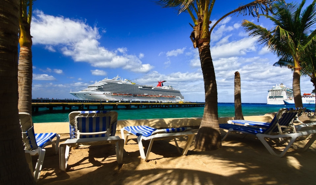 Cruise Ships for 1024 x 600 widescreen resolution
