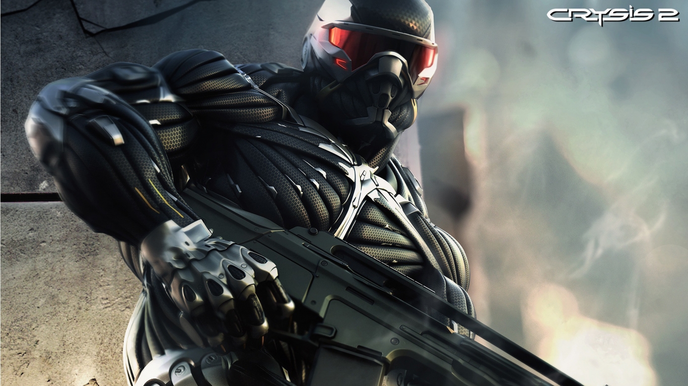 Crysis 2 Game for 1366 x 768 HDTV resolution