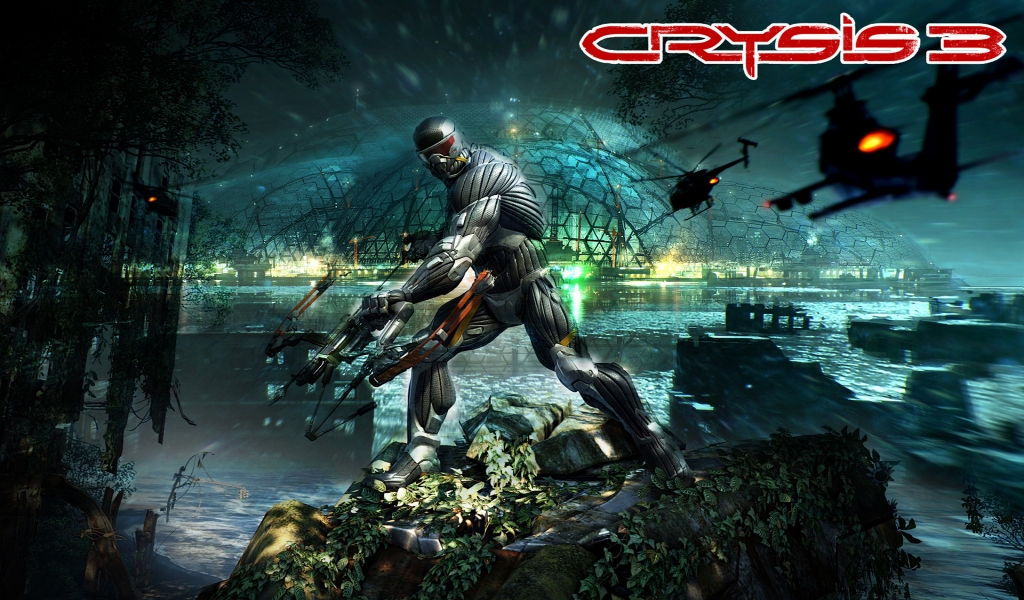 Crysis 3 Poster for 1024 x 600 widescreen resolution