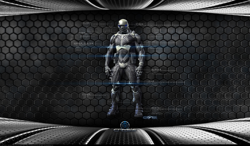 Crysis Character for 1024 x 600 widescreen resolution