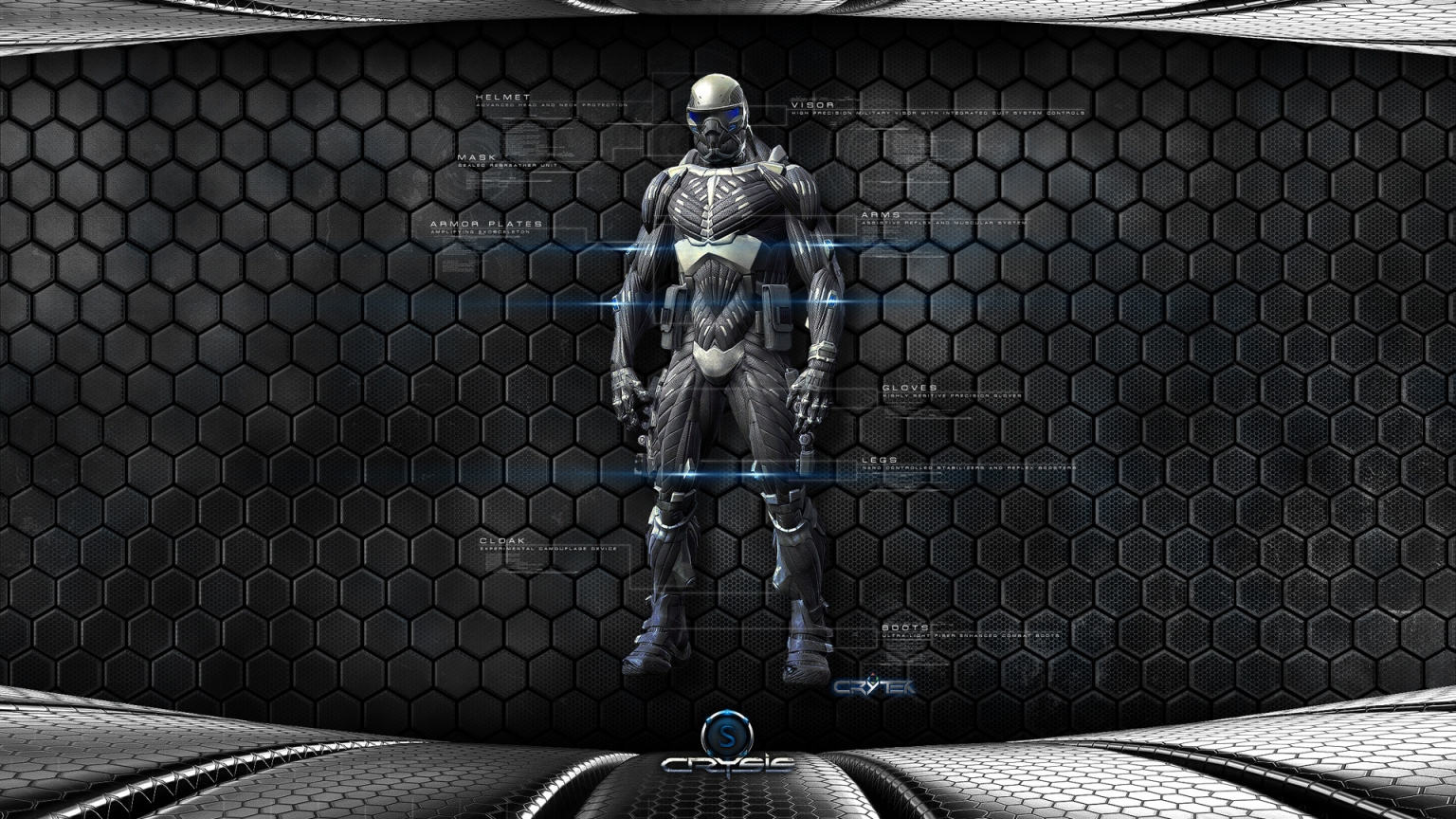 Crysis Character for 1536 x 864 HDTV resolution