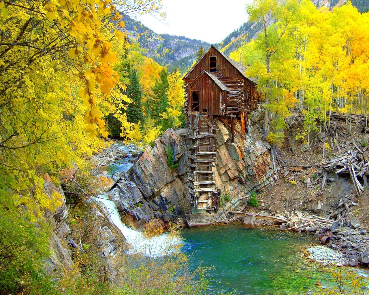 Crystal Mill Colorado for 1280 x 1024 resolution