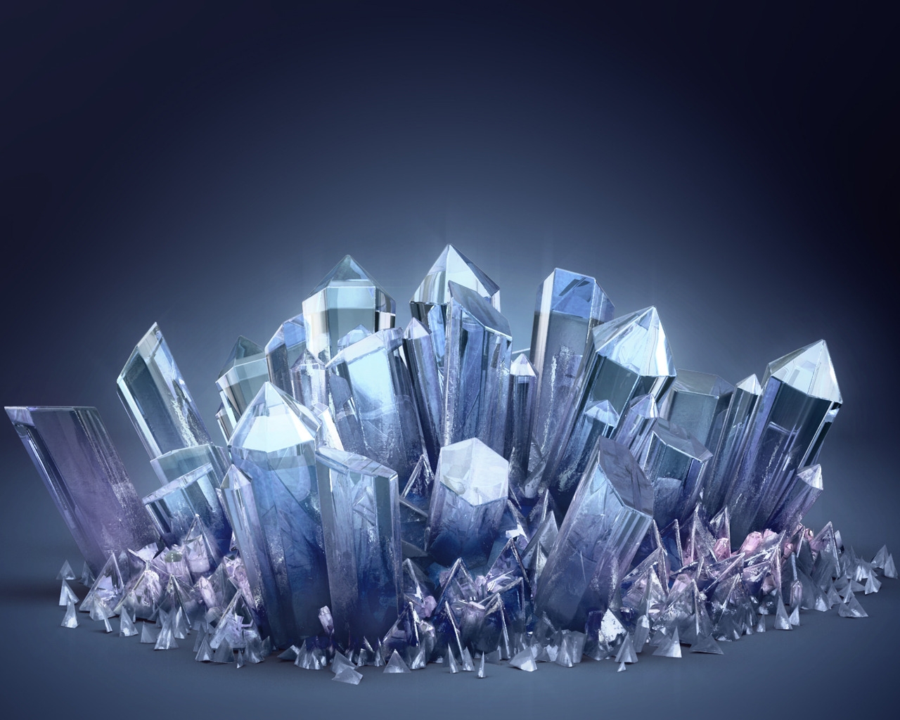 Crystals for 1280 x 1024 resolution