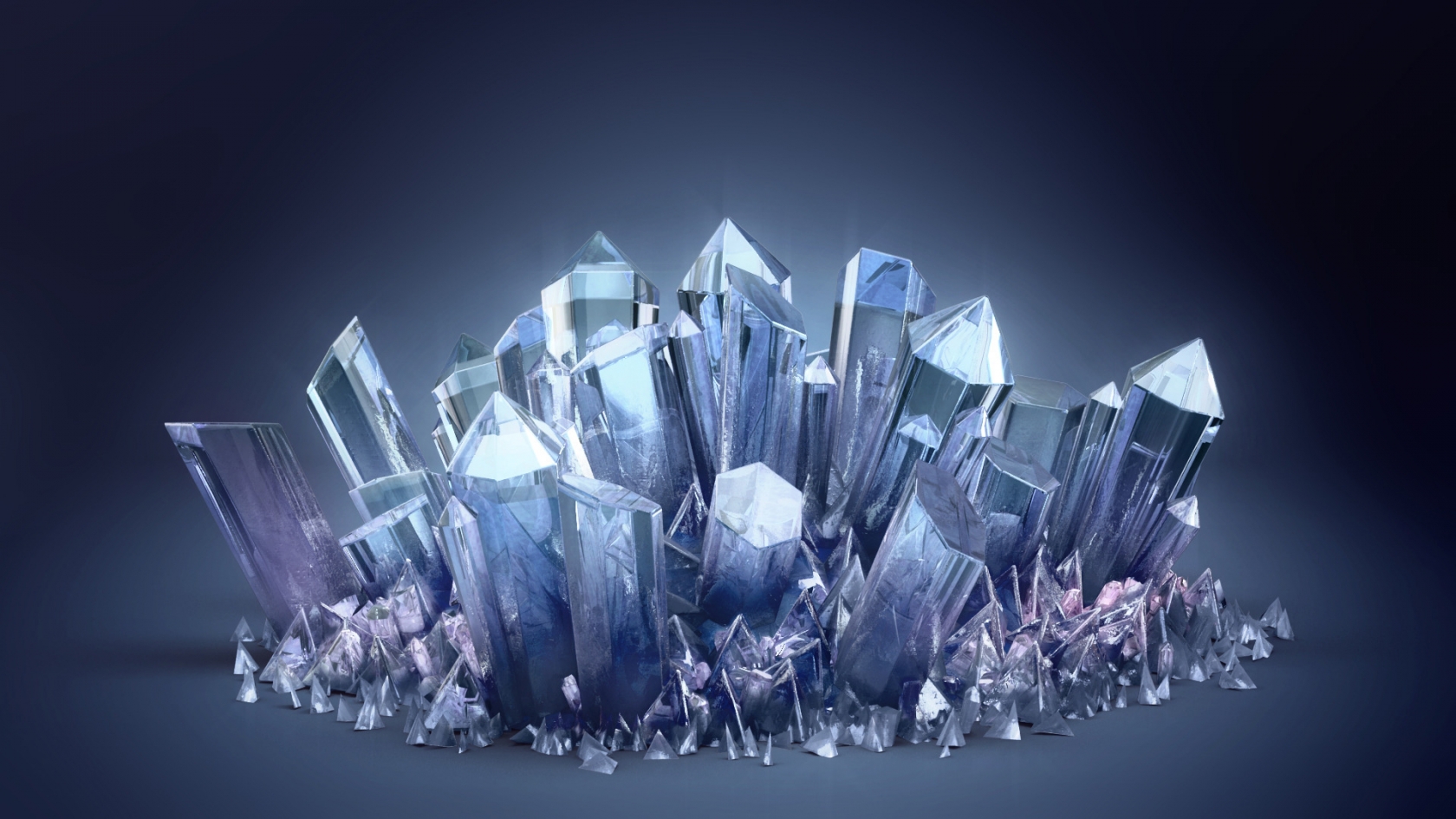 Crystals for 1680 x 945 HDTV resolution