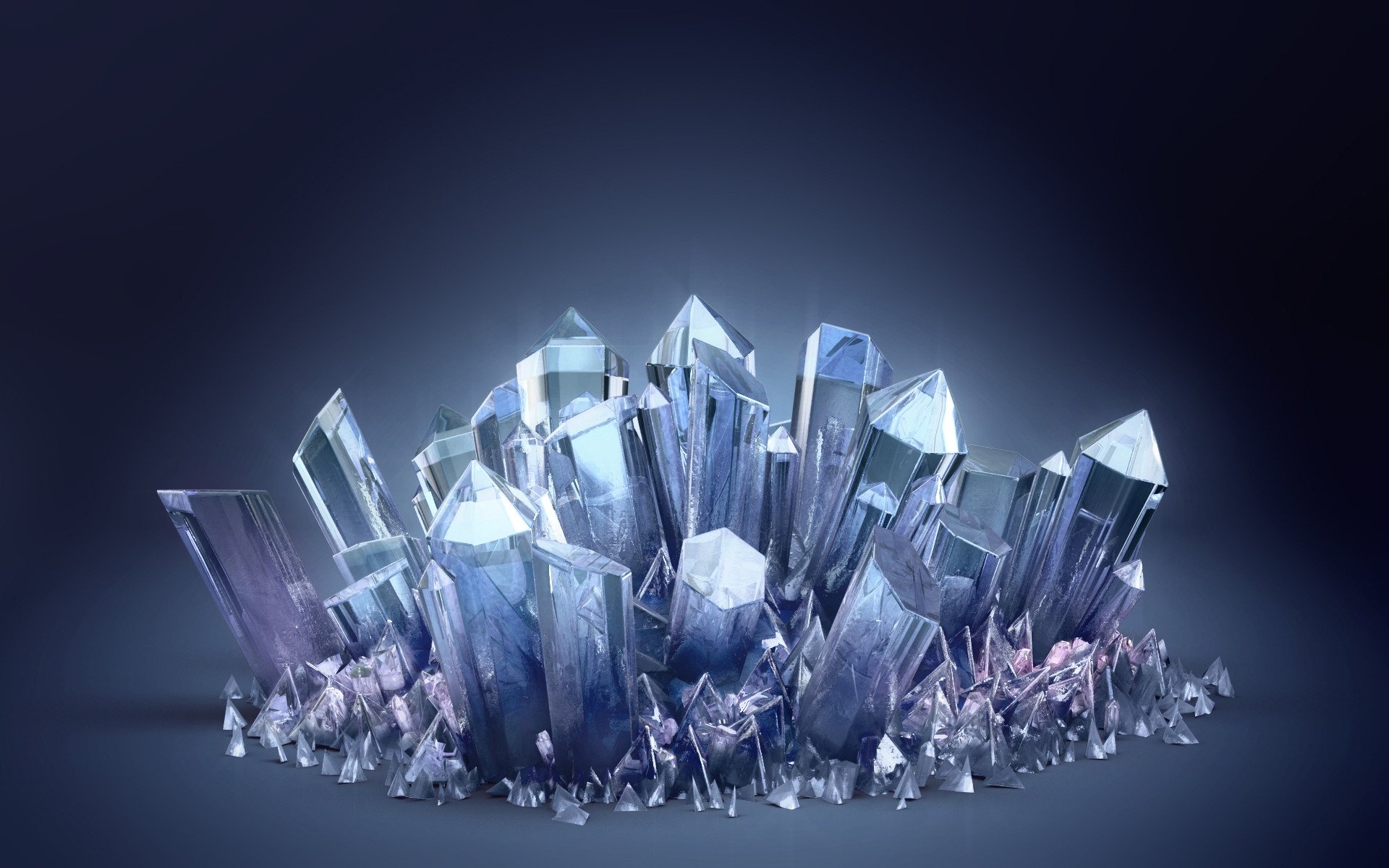 Crystals for 1920 x 1200 widescreen resolution