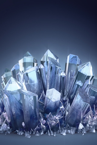 Crystals for 320 x 480 iPhone resolution