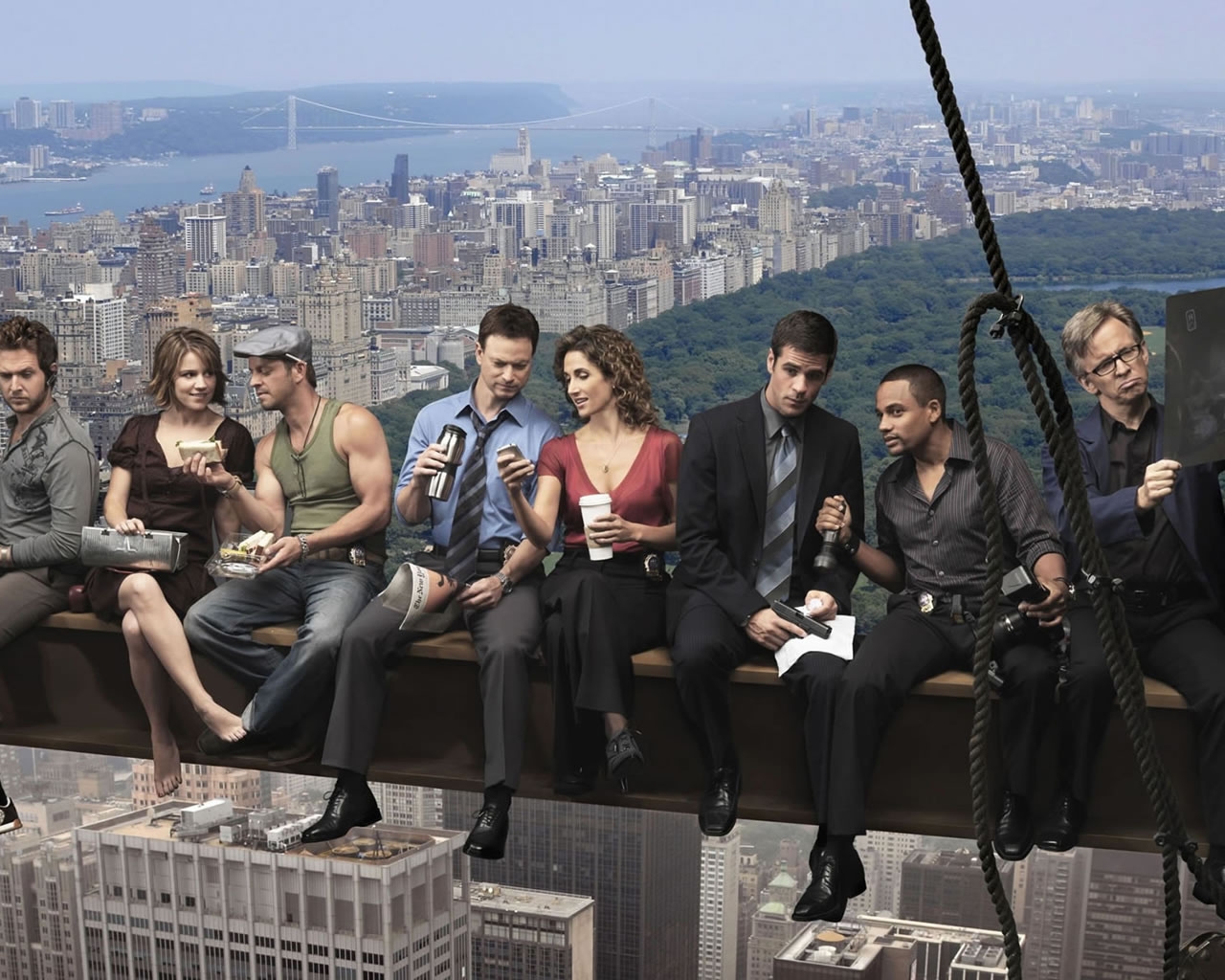 CSI: New York Characters for 1280 x 1024 resolution
