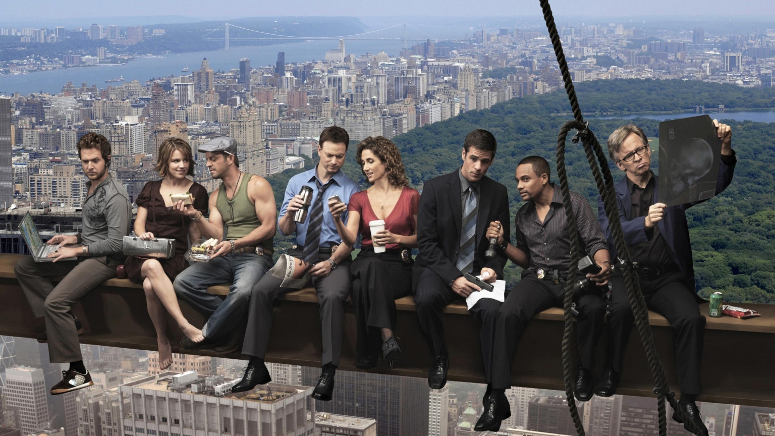 CSI: New York Characters for 1536 x 864 HDTV resolution
