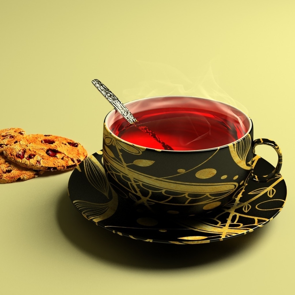 Cup of Tea for 1024 x 1024 iPad resolution
