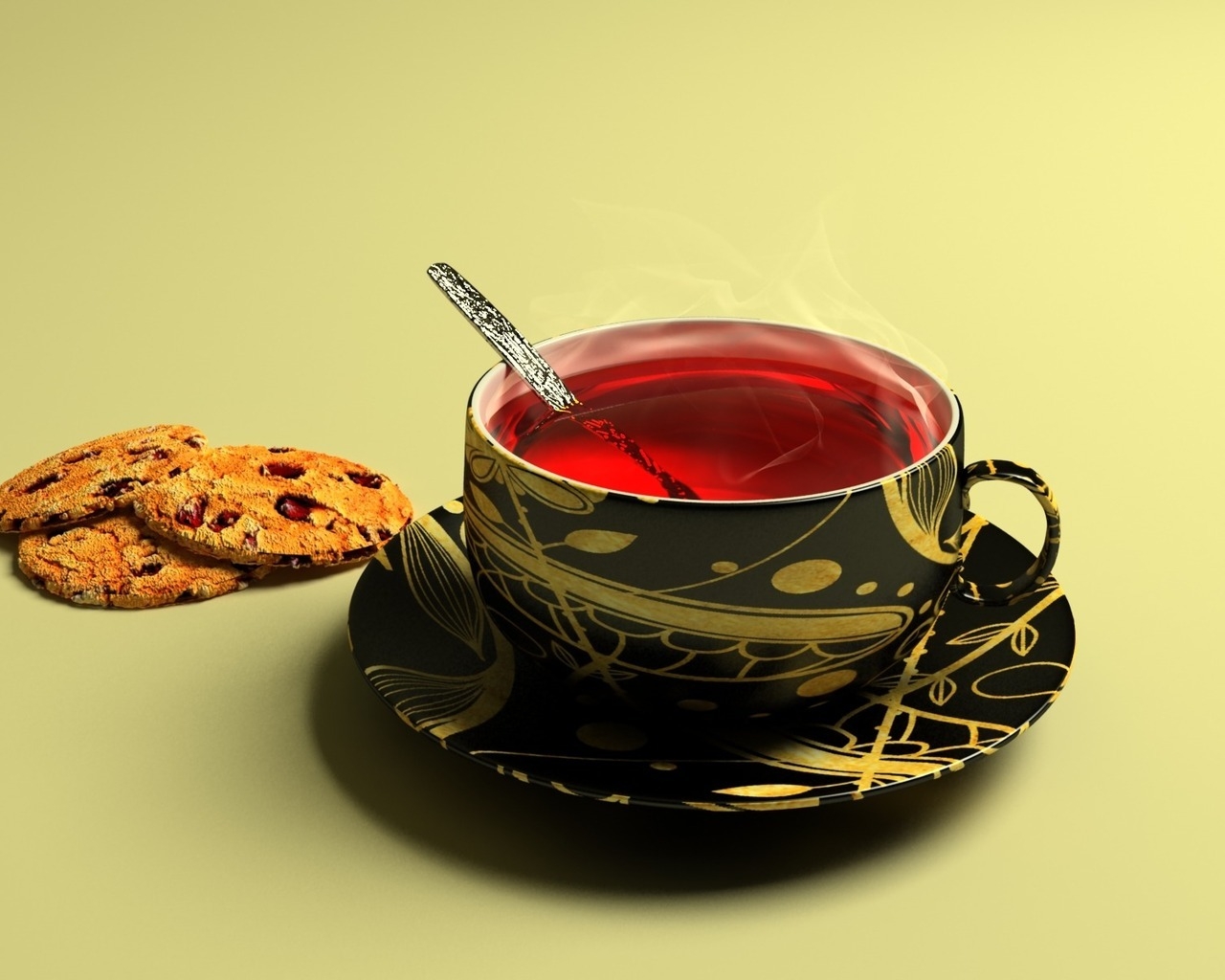 Cup of Tea for 1280 x 1024 resolution