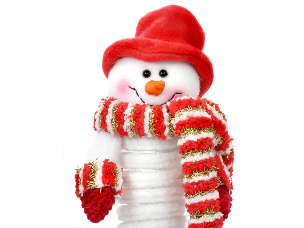 Custom Christmas Snowman for 1152 x 864 resolution