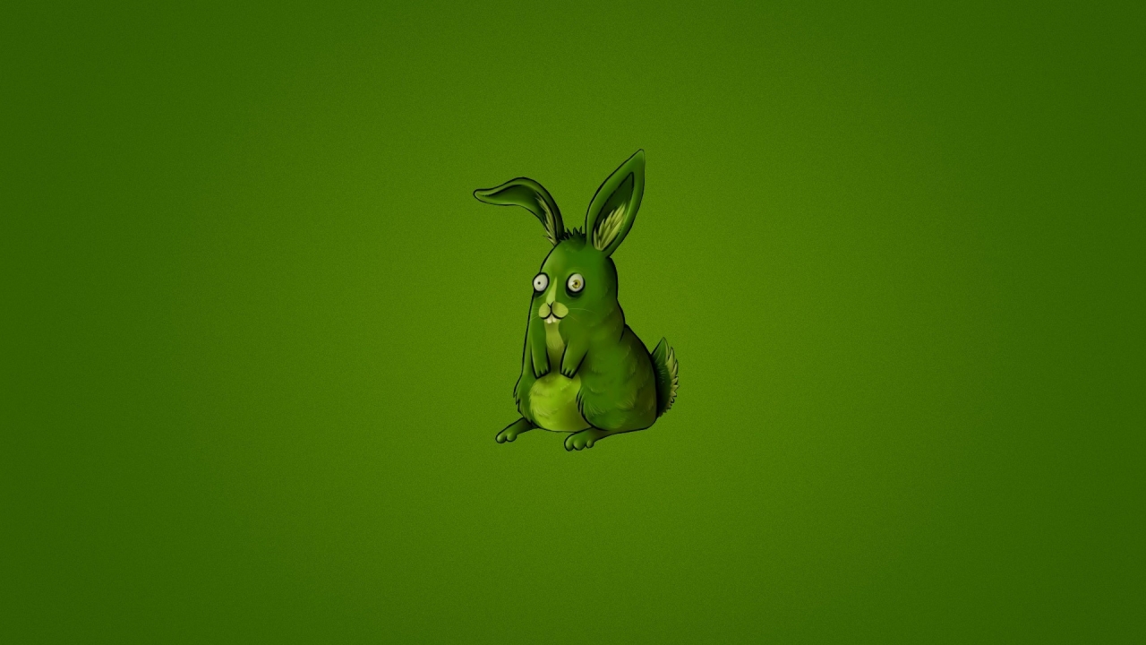 Cute Little Rabbit for 1280 x 720 HDTV 720p resolution