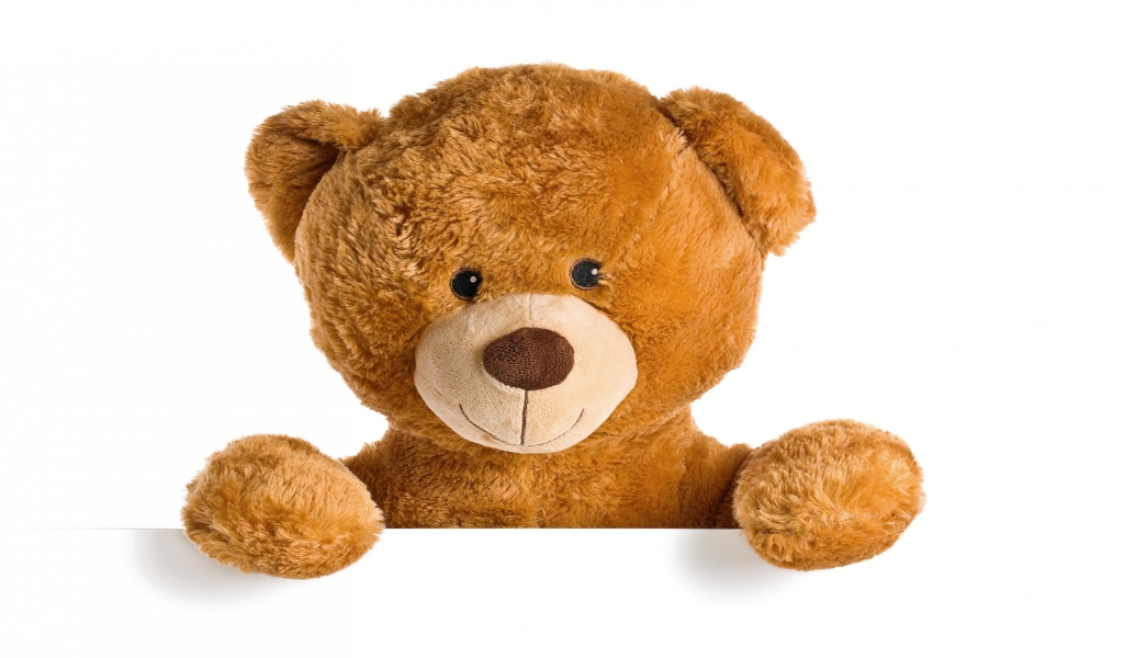 Cute Teddy Bear for 1024 x 600 widescreen resolution