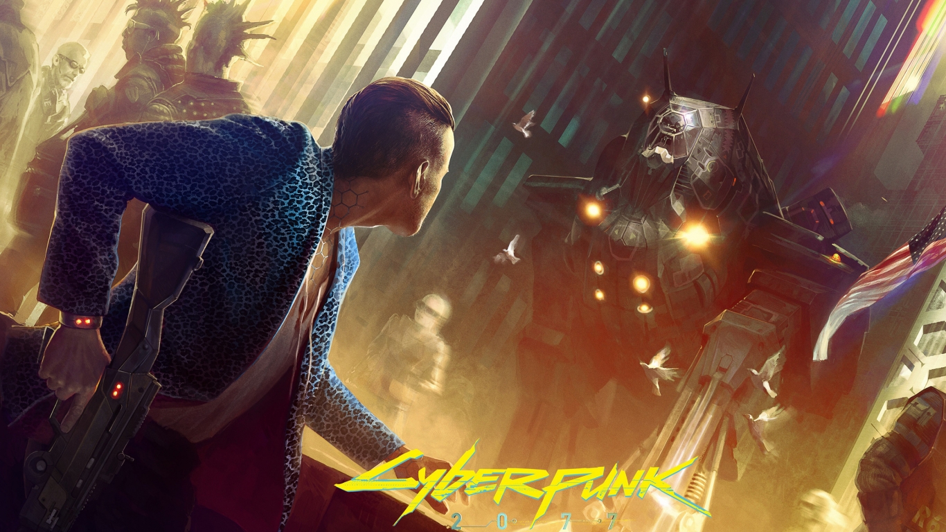 Cyberpunk 2077 for 1366 x 768 HDTV resolution