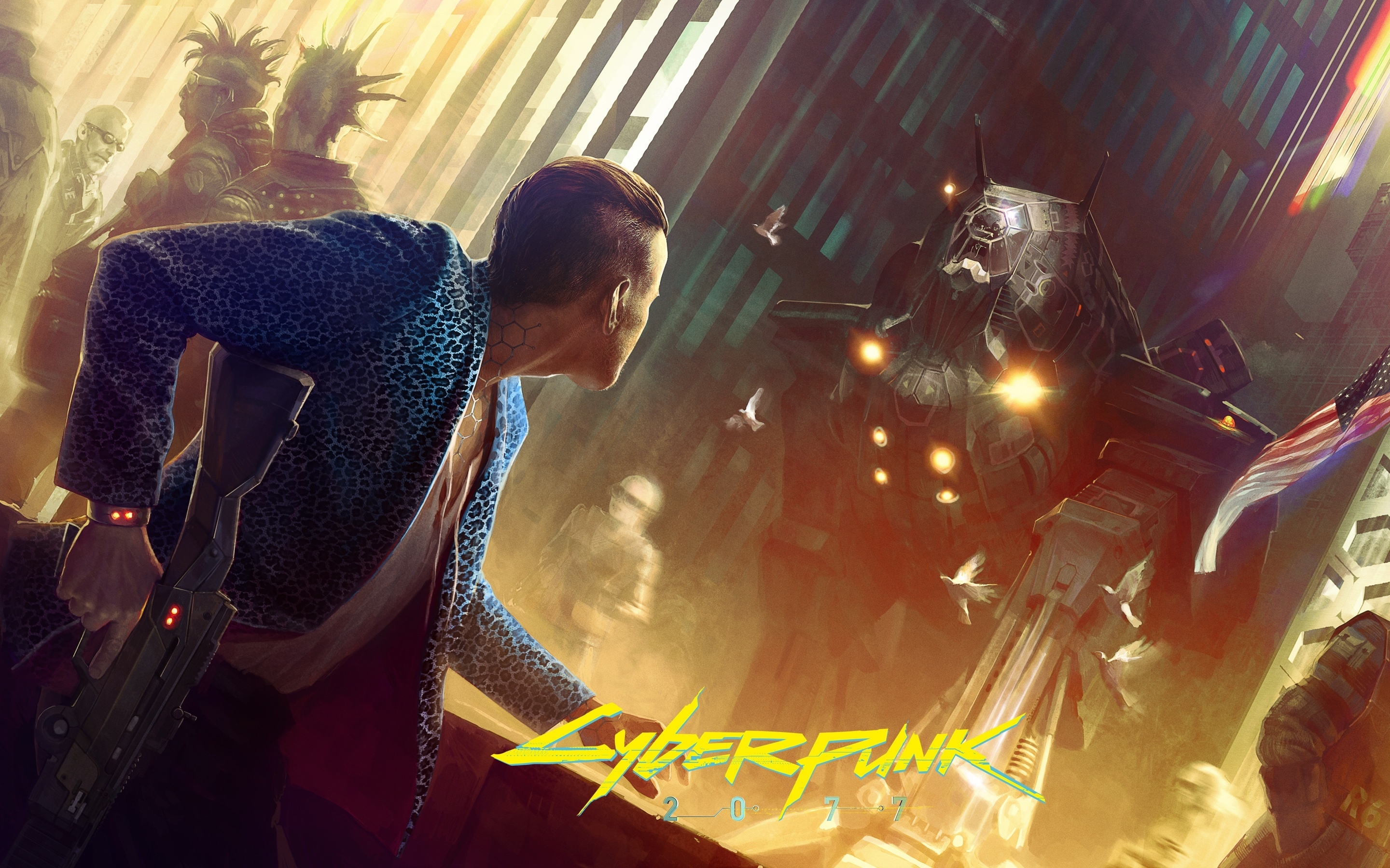 Cyberpunk 2077 2880 x 1800 Retina Display Wallpaper