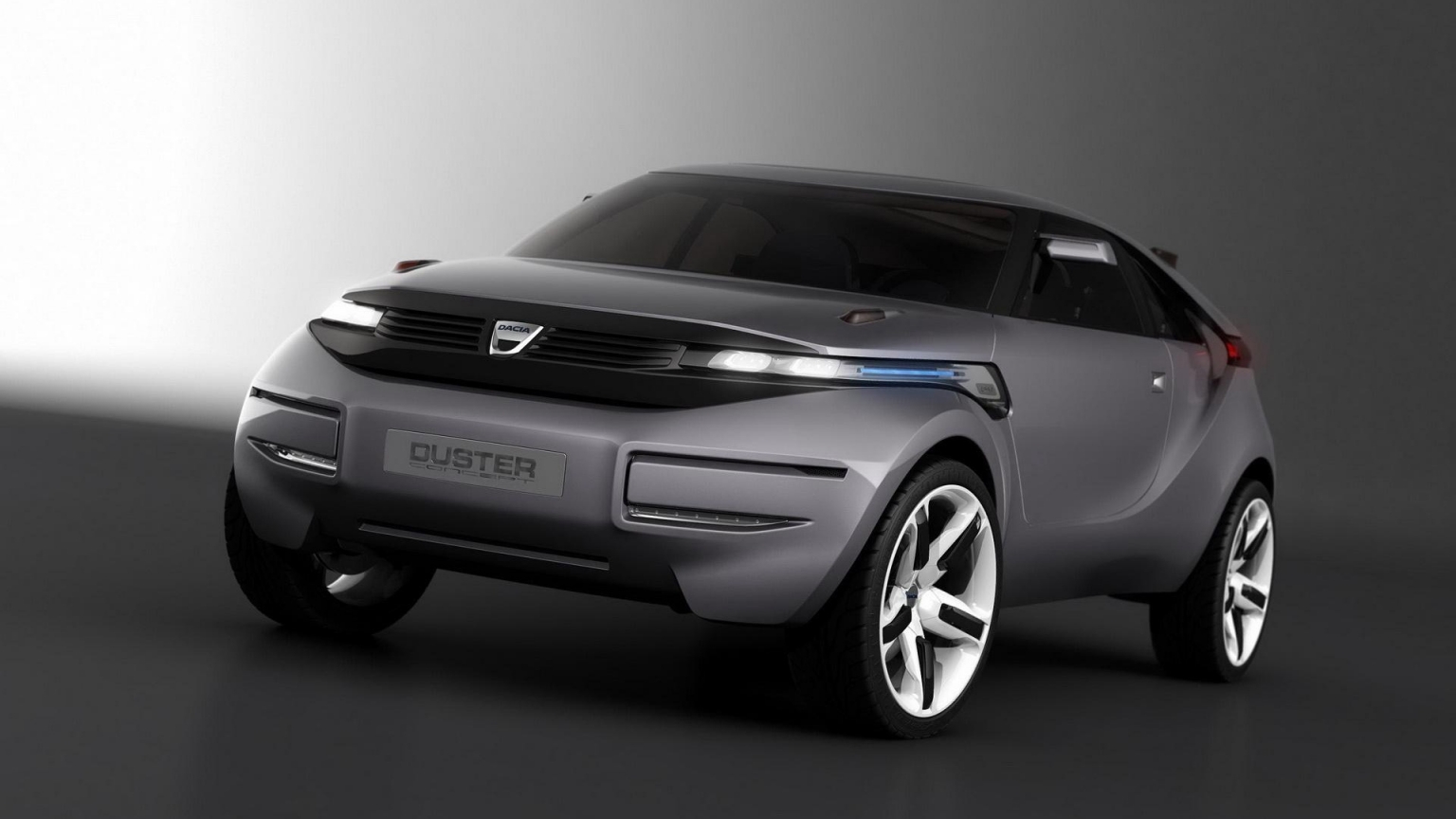 Dacia Duster Crossover Concept Front for 1536 x 864 HDTV resolution