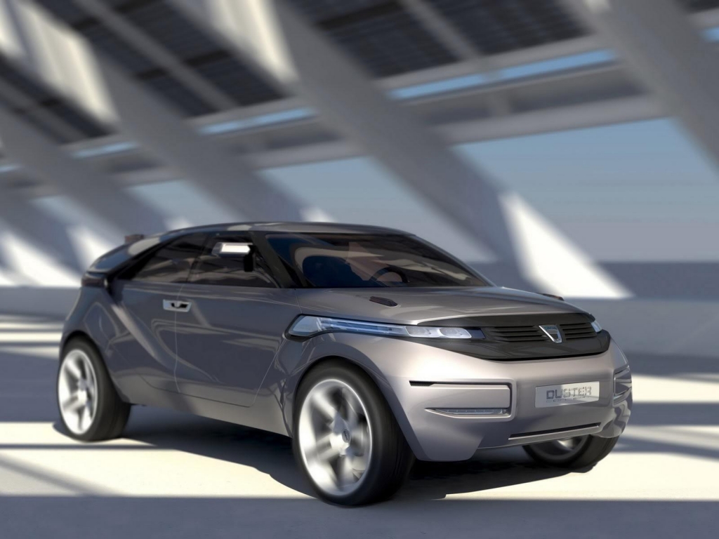 Dacia Duster Crossover Concept Running for 1024 x 768 resolution
