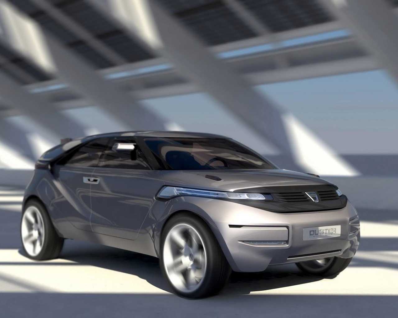 Dacia Duster Crossover Concept Running for 1280 x 1024 resolution