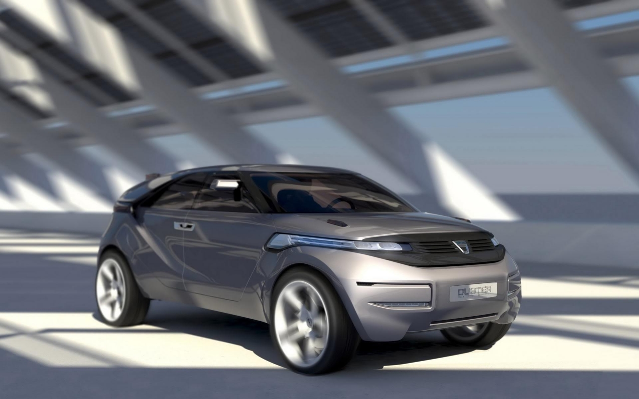 Dacia Duster Crossover Concept Running for 1280 x 800 widescreen resolution