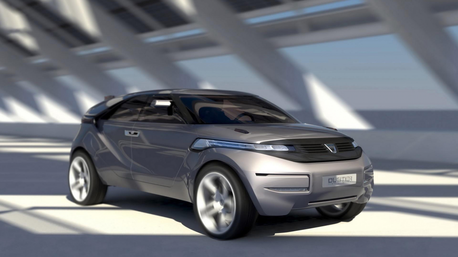 Dacia Duster Crossover Concept Running for 1600 x 900 HDTV resolution