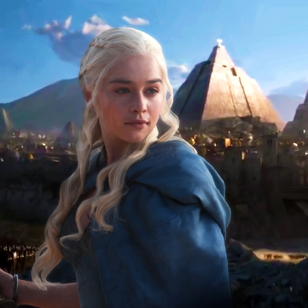 Daenerys Targaryen Fan Art for 1024 x 1024 iPad resolution