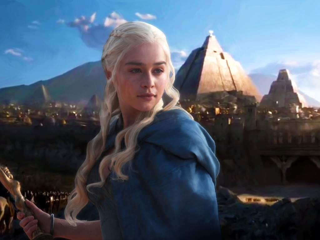 Daenerys Targaryen Fan Art for 1024 x 768 resolution