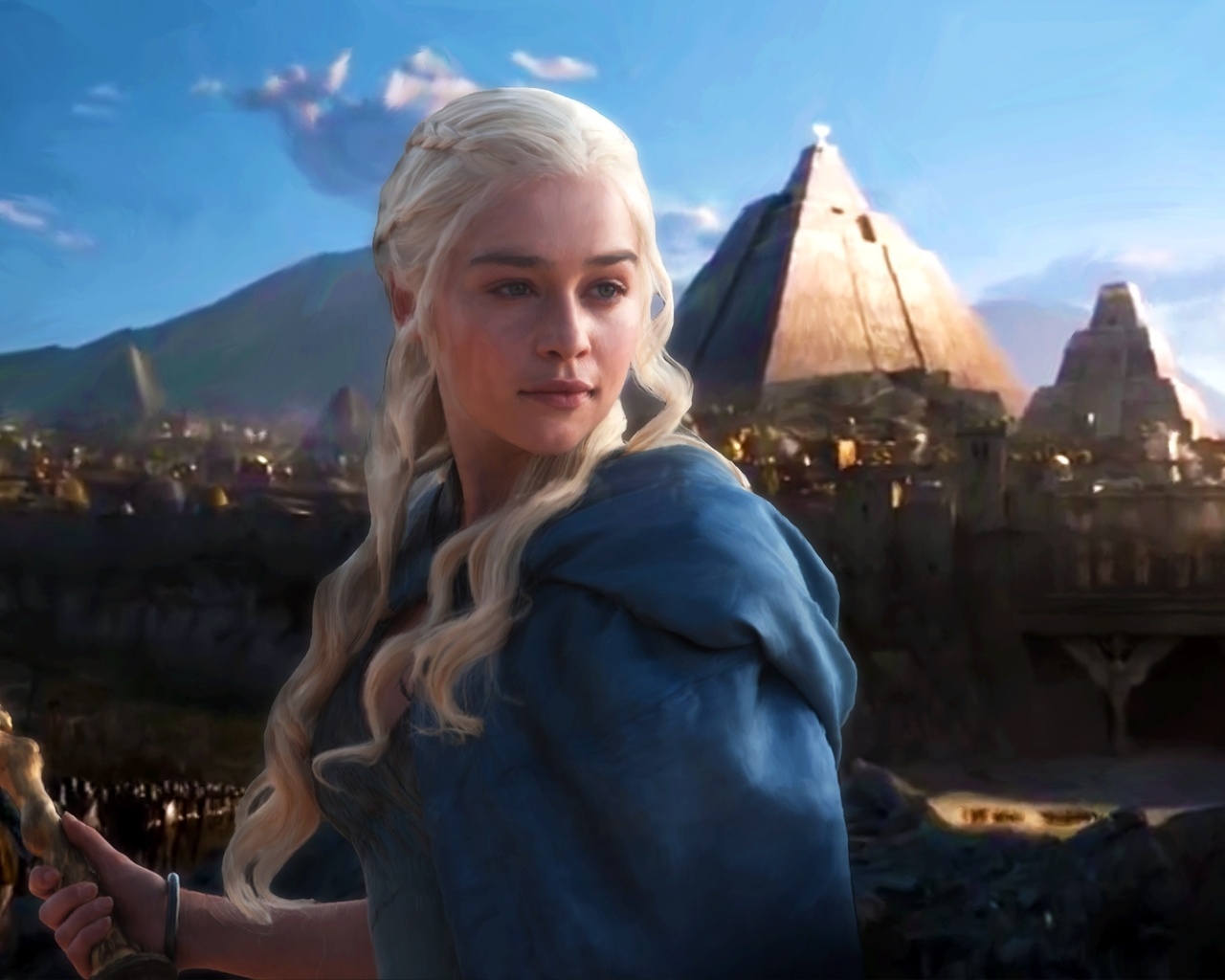 Daenerys Targaryen Fan Art for 1280 x 1024 resolution