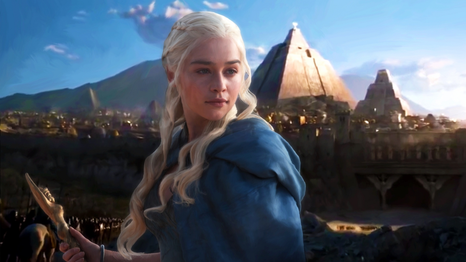 Daenerys Targaryen Fan Art for 1600 x 900 HDTV resolution