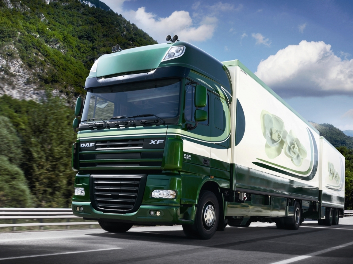 DAF XF 105 Truck for 1152 x 864 resolution