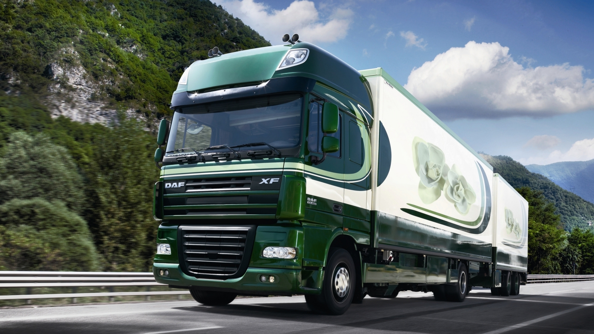 DAF XF 105 Truck for 1920 x 1080 HDTV 1080p resolution