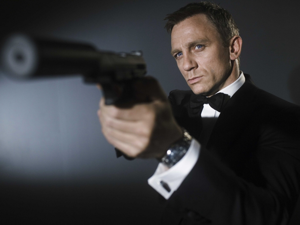 Daniel Craig James Bond for 1024 x 768 resolution