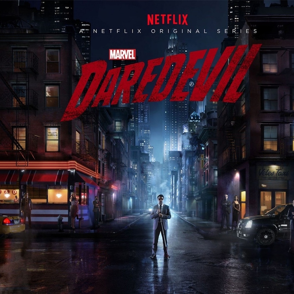 Daredevil 2015 TV Series for 1024 x 1024 iPad resolution
