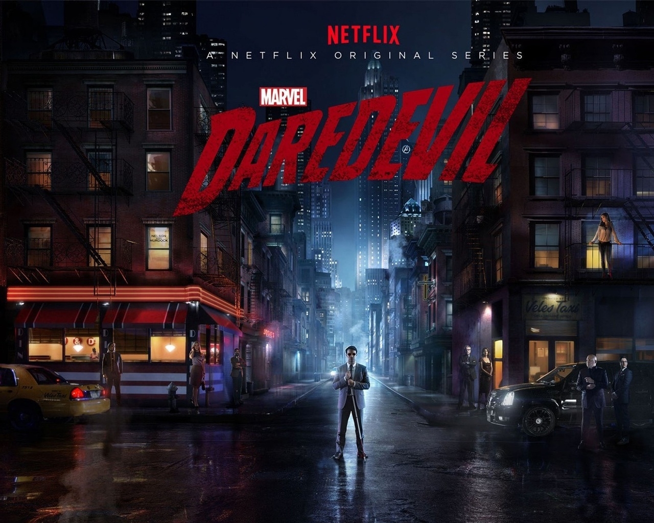 Daredevil 2015 TV Series for 1280 x 1024 resolution