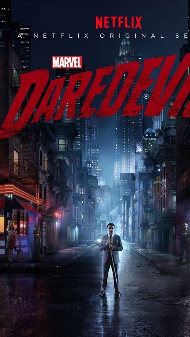 Daredevil 2015 TV Series for 640 x 1136 iPhone 5 resolution