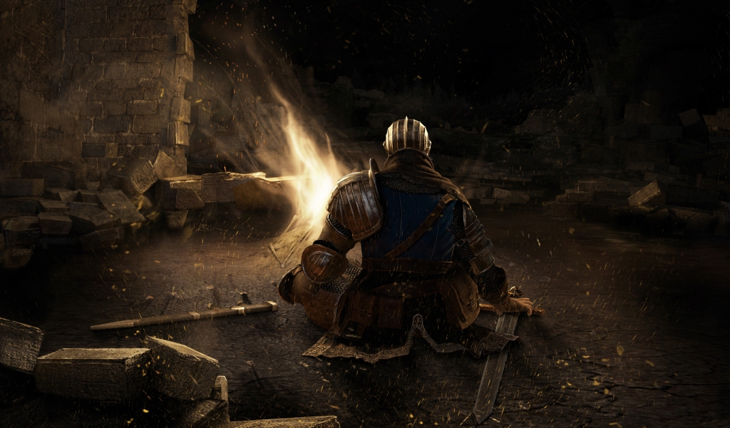 Dark Souls Action for 1024 x 600 widescreen resolution