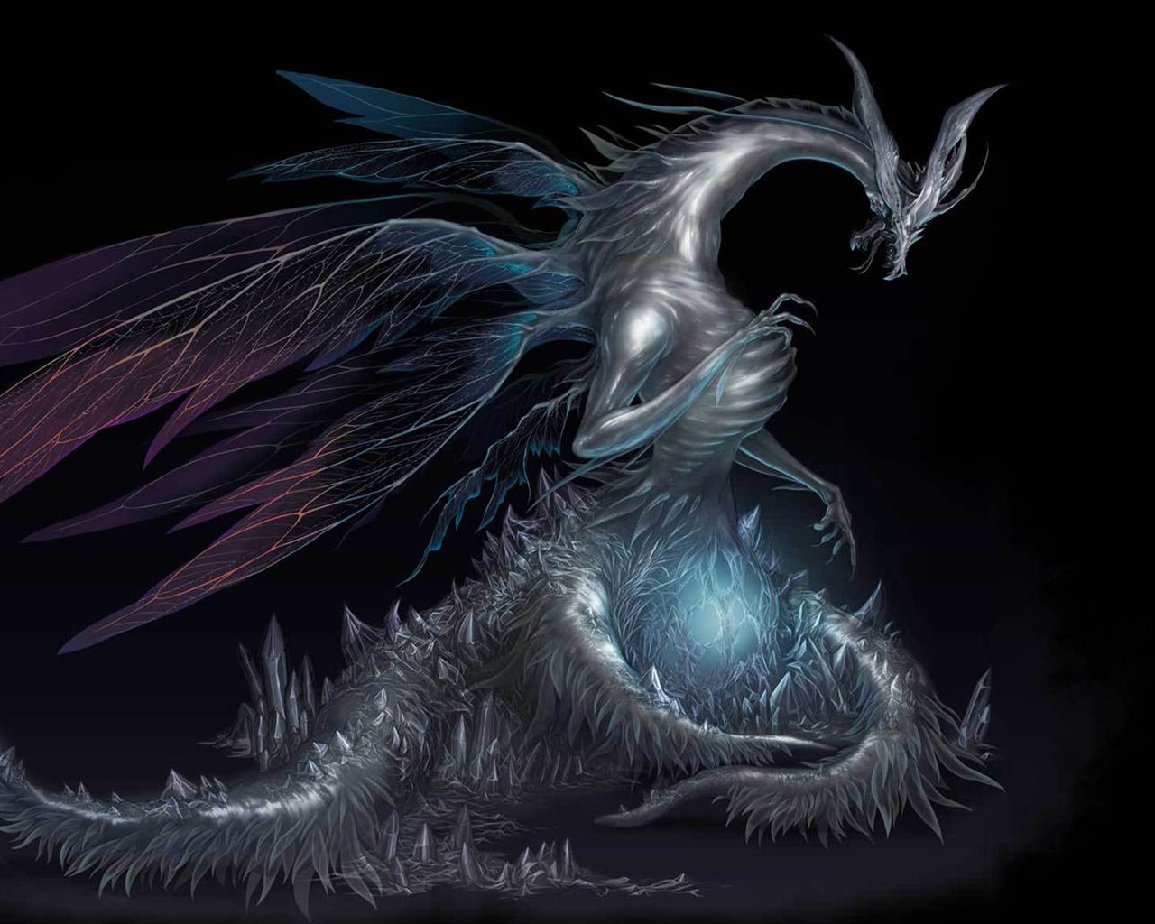 Dark Souls Dragon for 1280 x 1024 resolution
