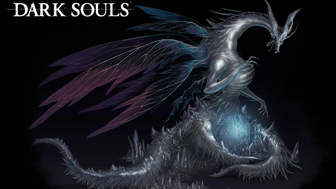 Dark Souls Dragon for 1280 x 720 HDTV 720p resolution