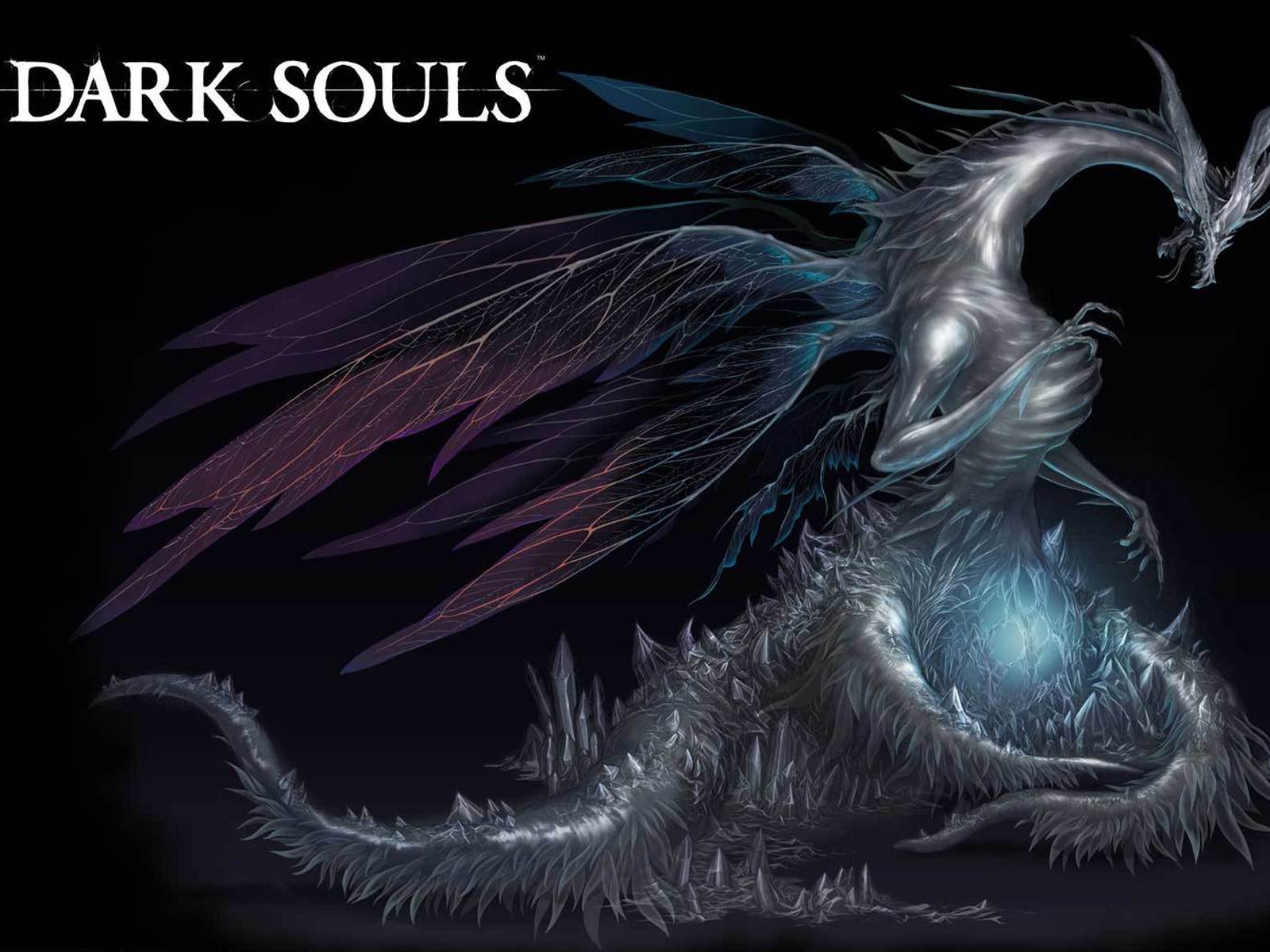 dark souls dragon wallpaper