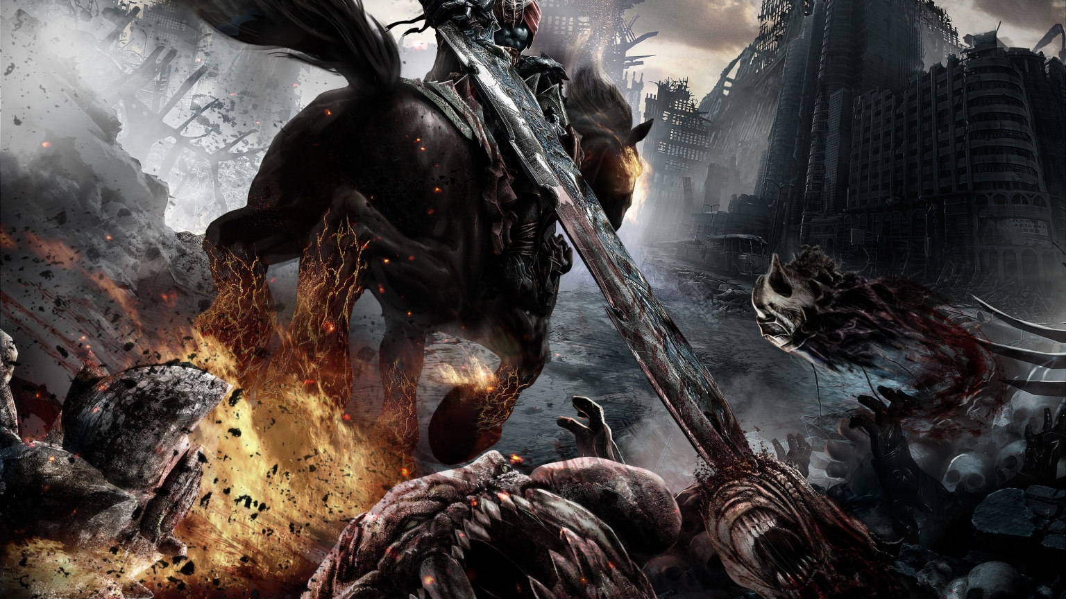 Darksiders Adventure Video Game for 1536 x 864 HDTV resolution