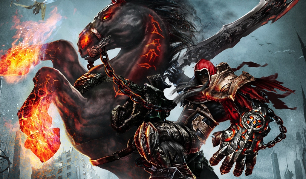 Darksiders Wrath of War Video Game for 1024 x 600 widescreen resolution