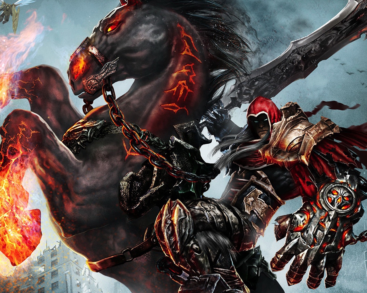 Darksiders Wrath of War Video Game for 1280 x 1024 resolution