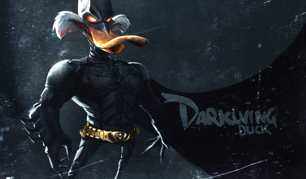 Darkwing Duck Mask for 1024 x 600 widescreen resolution