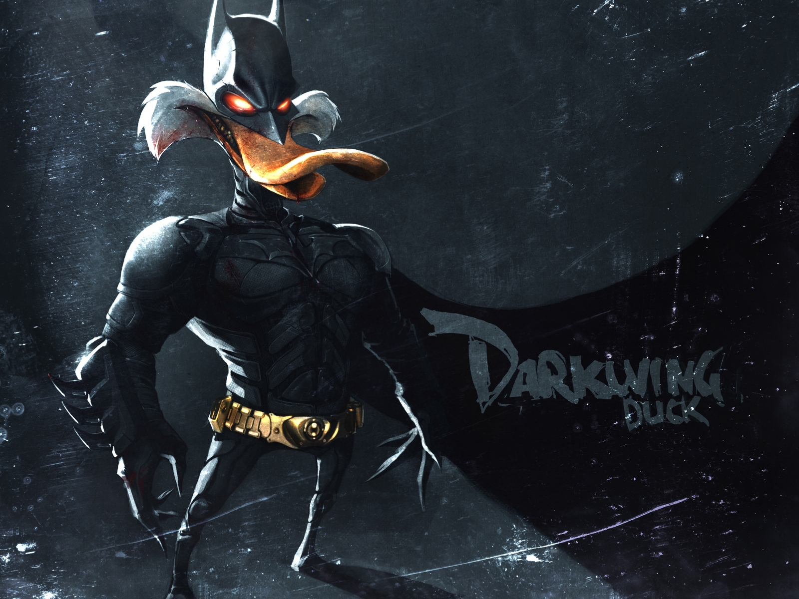 Darkwing Duck Mask for 1600 x 1200 resolution