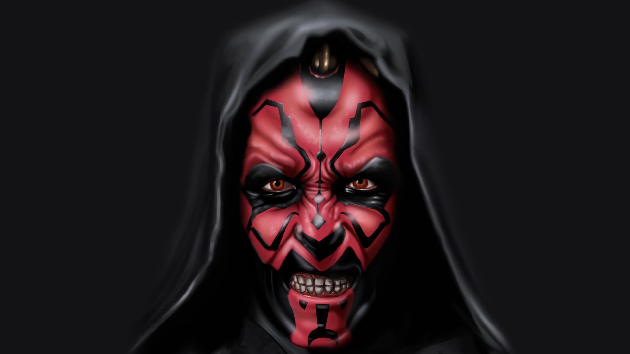 Darth Vader Animated for 1280 x 720 HDTV 720p resolution