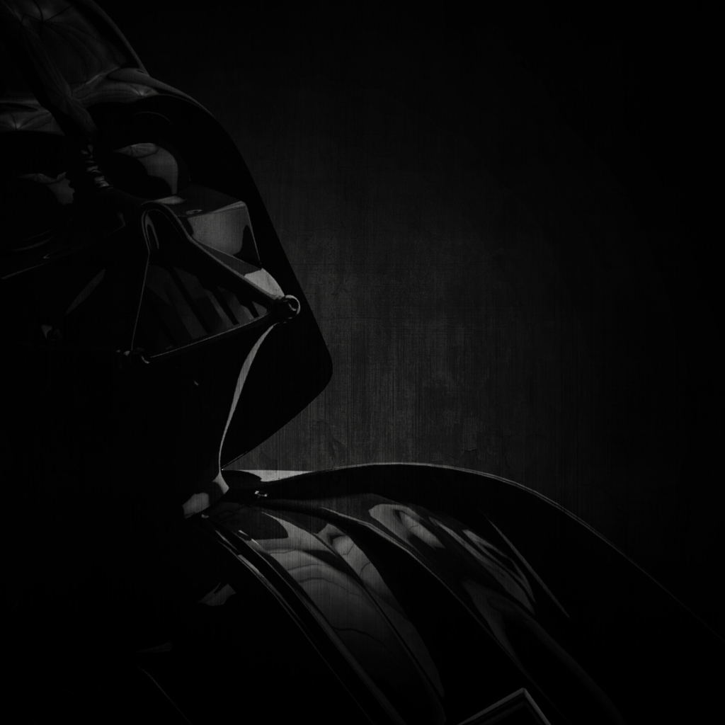Darth Vader Character, for 1024 x 1024 iPad resolution